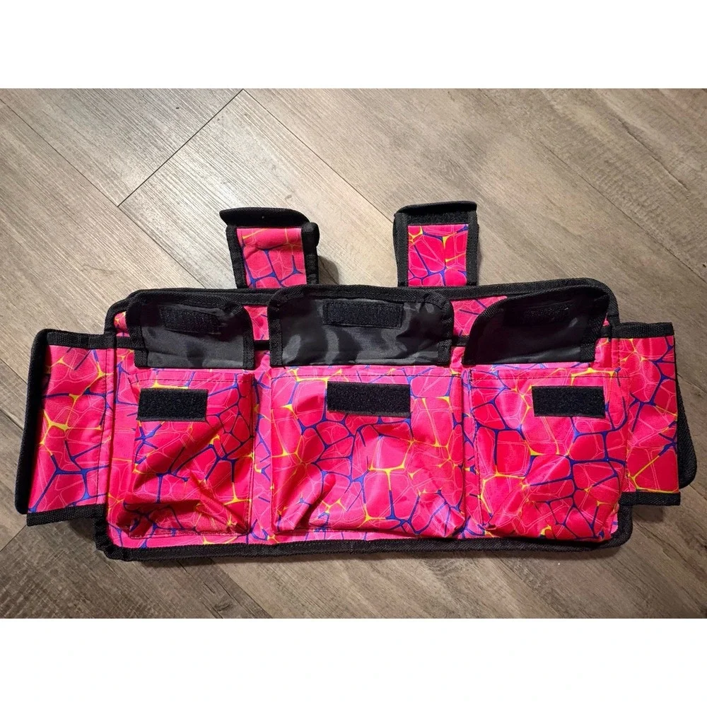 SupreGear Walker Bag Organizer Pouch Multi-Pocket Pink Mosaic Universal Fit